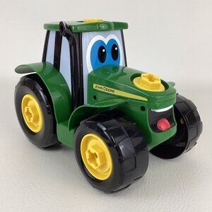 John Deere Build A Johnny Tractor Farm Vehicle Tomy Toddler Take Apart Toy Green